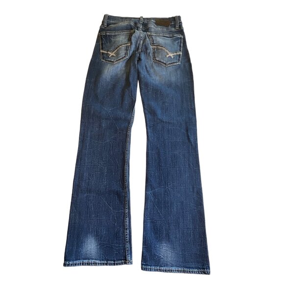 BKE Aiden Jeans Size 31R (Measures differently) Bootcut Cotton Blend Cowboy Rode - Picture 7 of 11